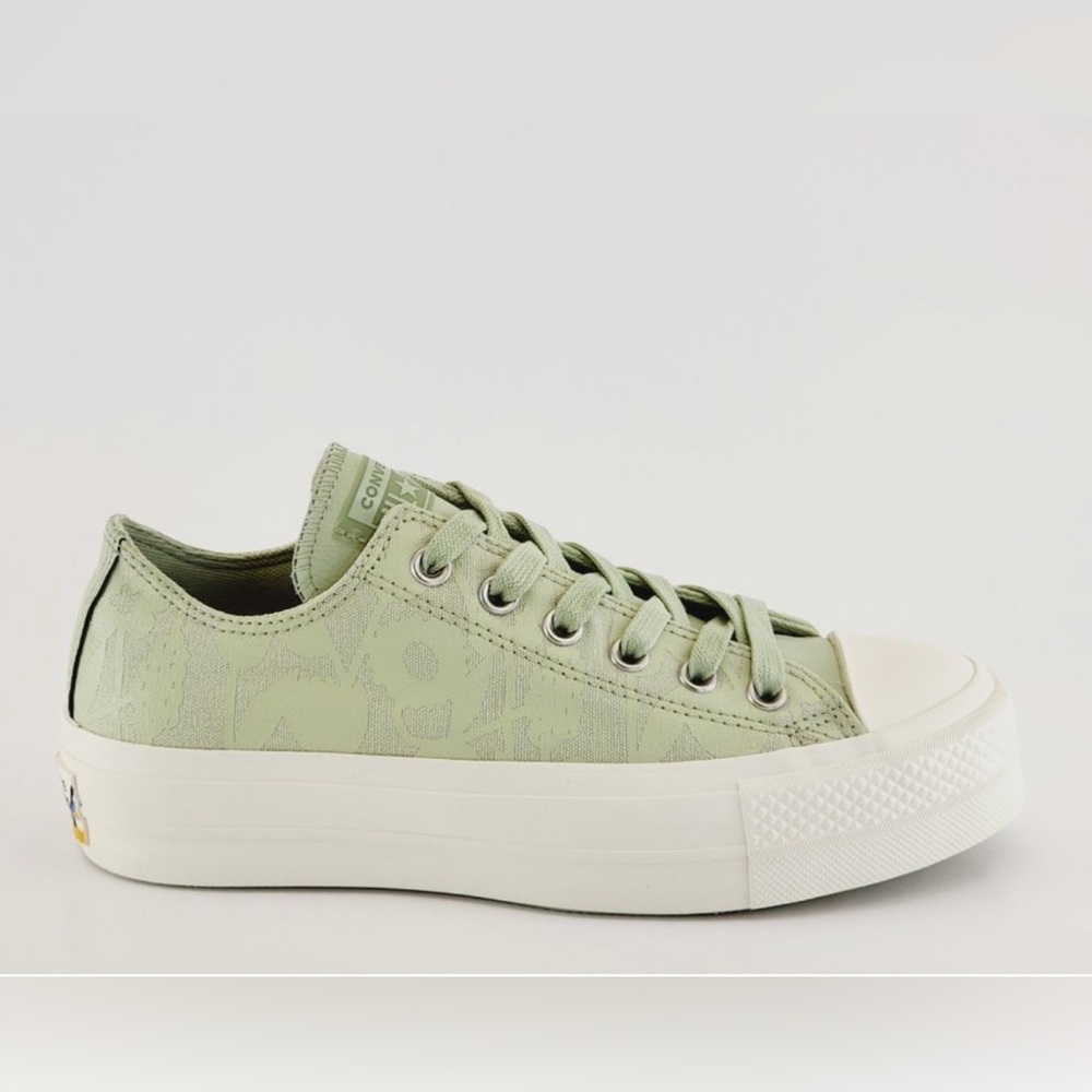 Converse ALL STAR WE ARE STRONGER TOGETHER Women's Mint Green Sneakers Size 9